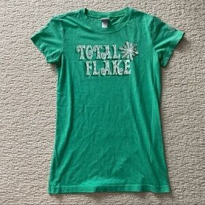 Lilu Green Total Flake Tee